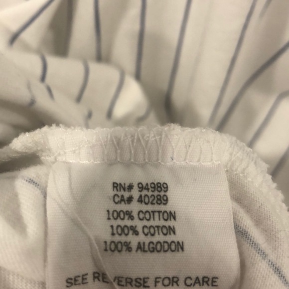 Official Toronto Blue Jays Tank Top Stripes Medium - Picture 6 of 6